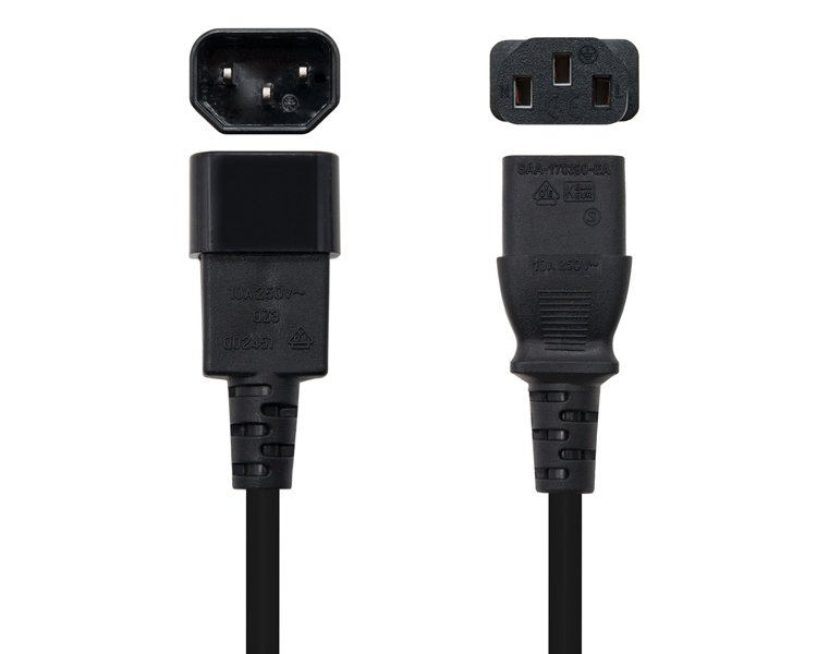 NANOCABLE Alimentación 5m