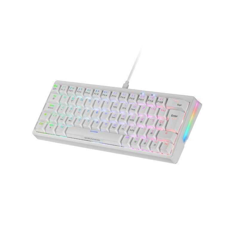 MARS GAMING MKMINIPRO LINEAR LUBRICATED SWITCHES RGB