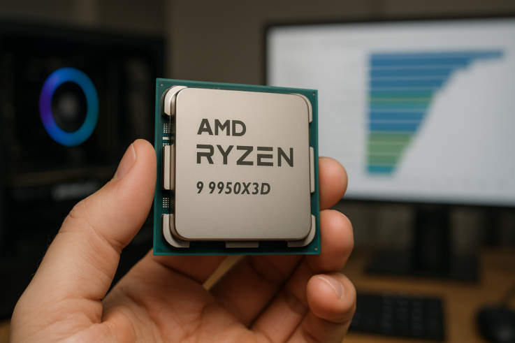 Imagen relacionada con Fugas de benchmarks del AMD Ryzen 9 9950X3D2: lo que sabemos hasta ahora