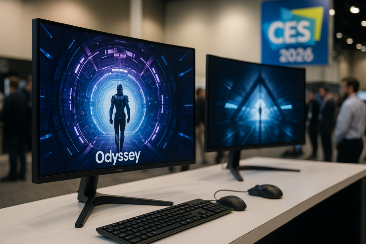 Imagen relacionada con Samsung presentará los impresionantes monitores Odyssey en el CES 2026