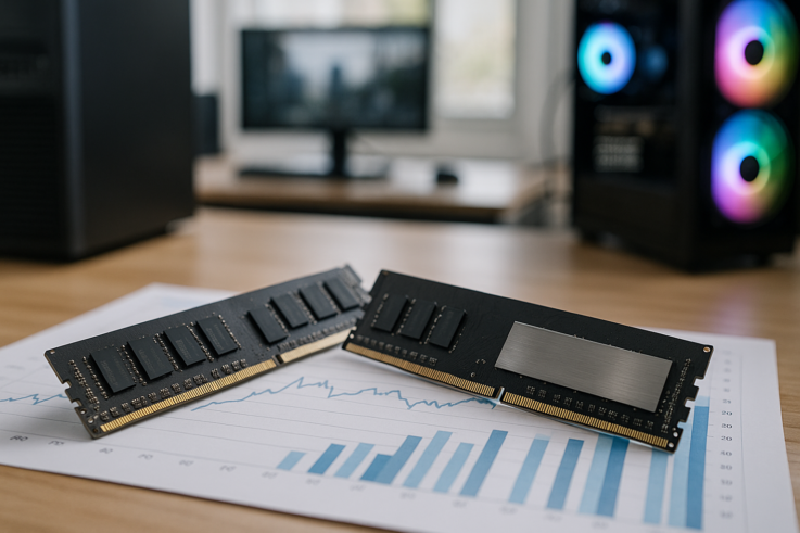 Imagen relacionada con DDR4 y DDR5: ¿Por qué el diferencial de precios altera el mercado de la memoria?