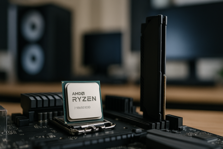 Imagen relacionada con El Ryzen 7 9850X3D y el Impacto de la Velocidad de la RAM