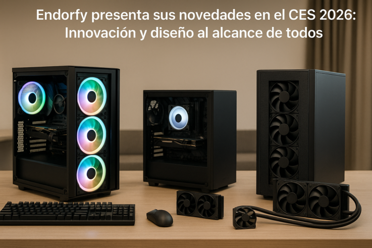 Imagen relacionada con Endorfy presenta sus novedades en el CES 2026: Innovación y diseño al alcance de todos