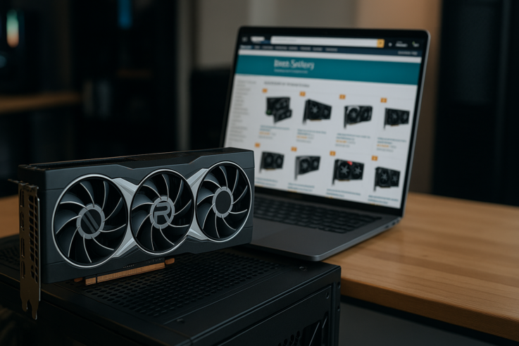 Imagen relacionada con Las gráficas AMD se posicionan en el Top 10 de ventas en Amazon Francia