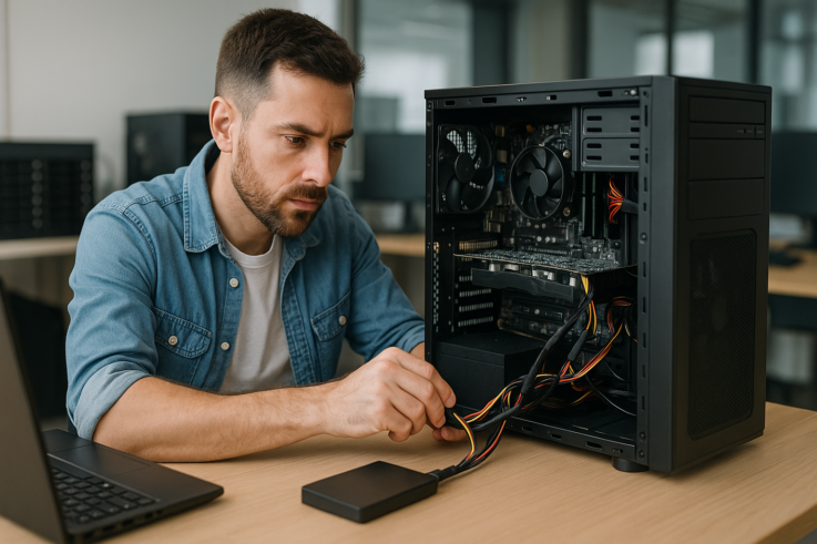 Imagen relacionada con Mejora el rendimiento de tu ordenador y asegura tus datos con nuestros servicios informáticos