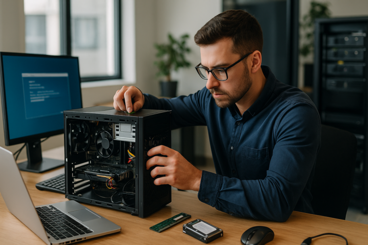 Imagen relacionada con ¿Por qué necesitar servicios informáticos y reparación de ordenadores?