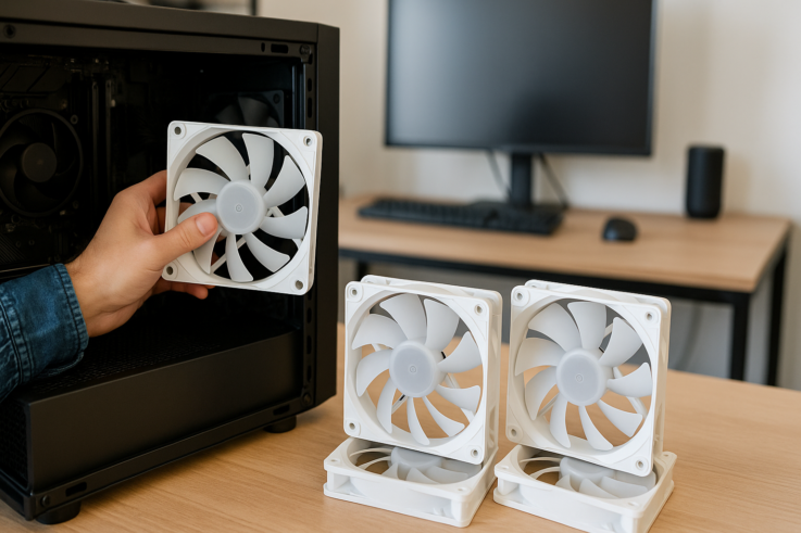 Imagen relacionada con Aprovecha la oferta de ventiladores Thermalright TL-C12CW-S a solo 12,24 €