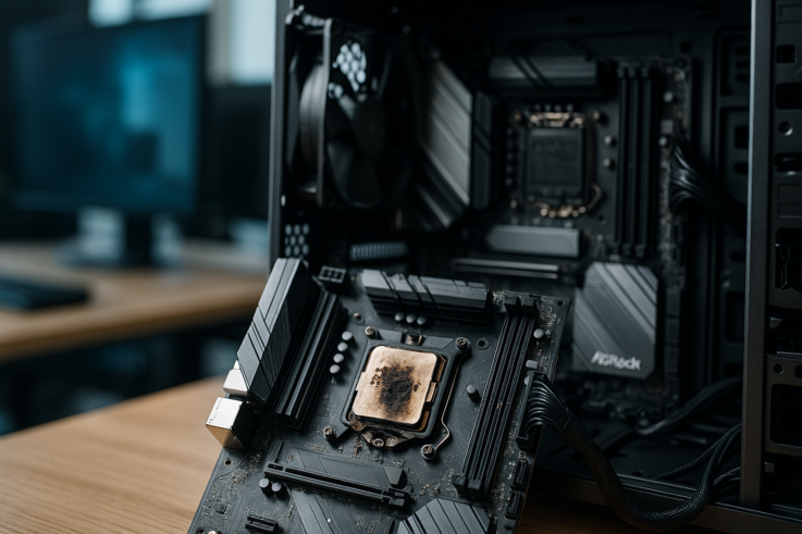 Imagen relacionada con Crisis en el mundo de los procesadores: el 9600X también sucumbe en placas base ASRock