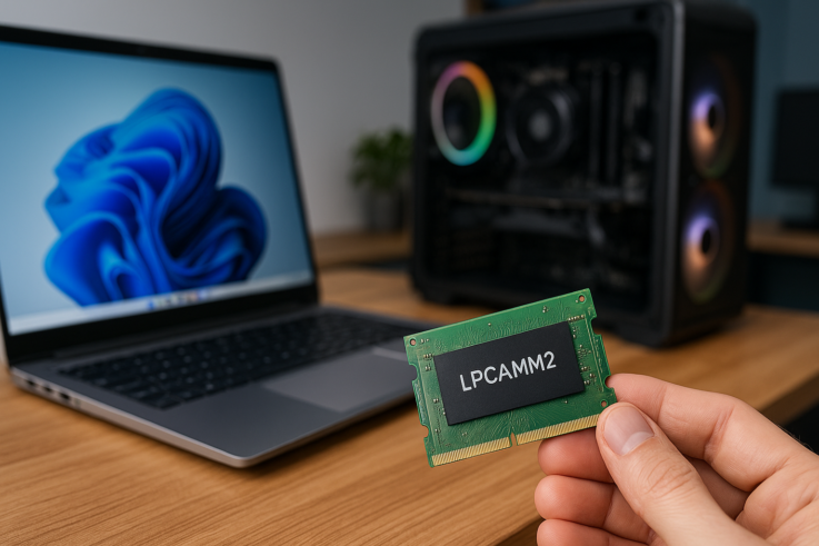 Imagen relacionada con LPCAMM2: El futuro de la memoria RAM en la era de la velocidad y capacidad