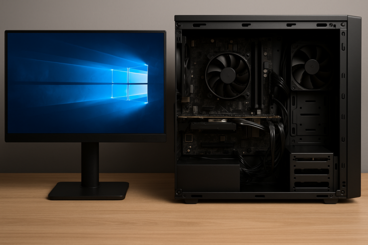 el PC enciende pero no da imagen