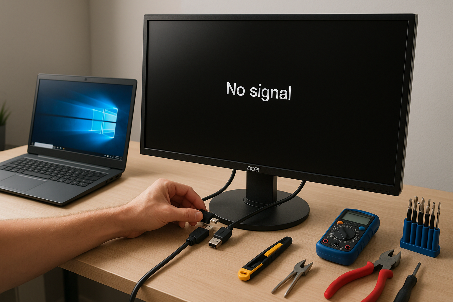 fallos en HDMI/DisplayPort: monitor sin señal (imagen 1)