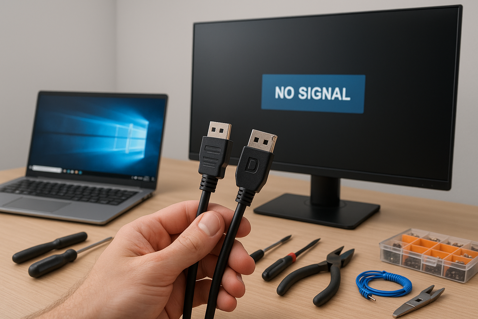 fallos en HDMI/DisplayPort: monitor sin señal (imagen 2)