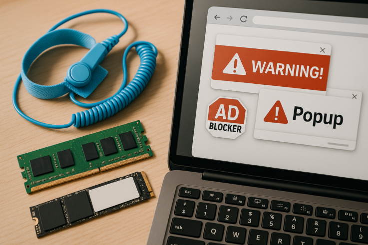 navegador secuestrado: popups y redirecciones