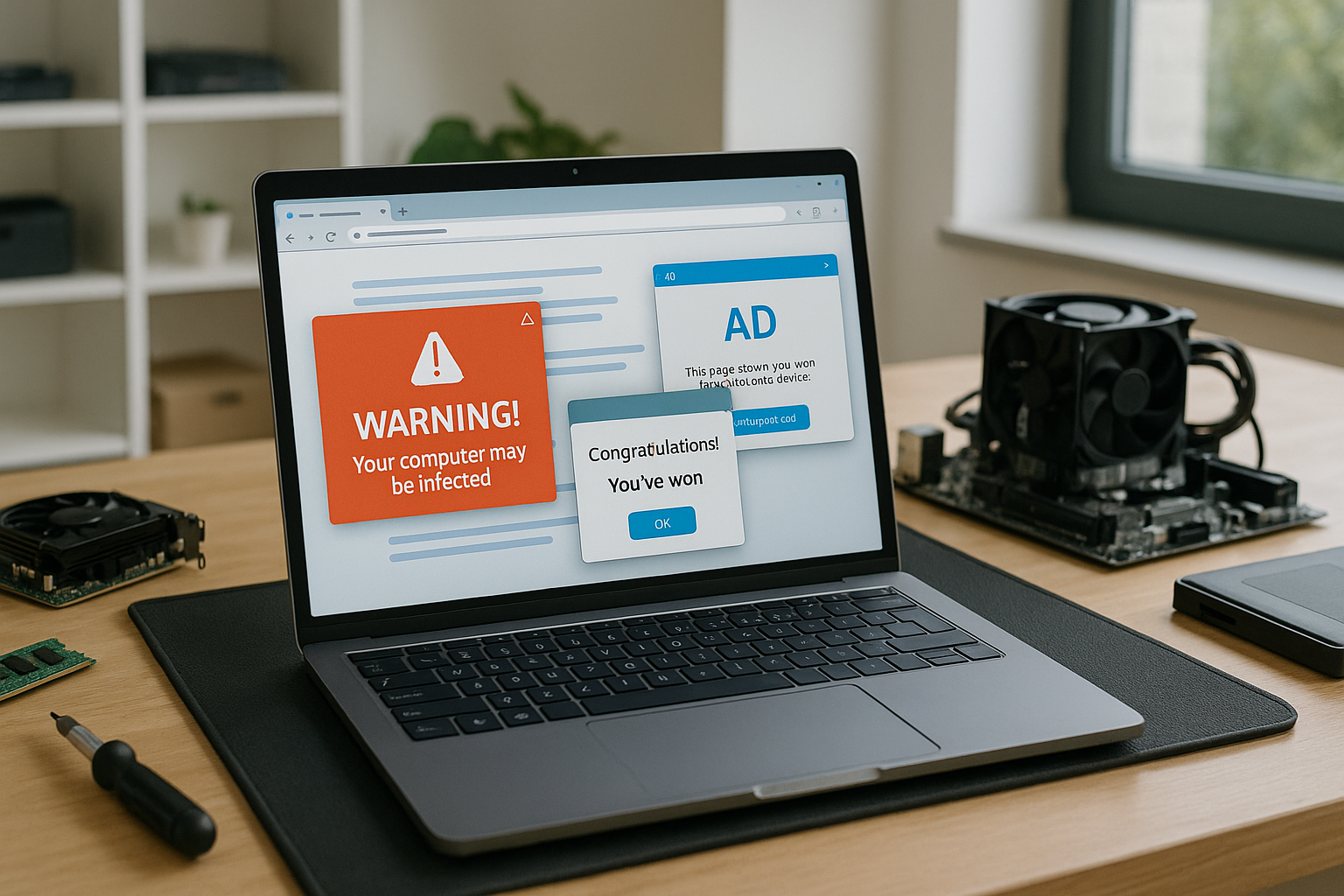 navegador secuestrado: popups y redirecciones (imagen 2)