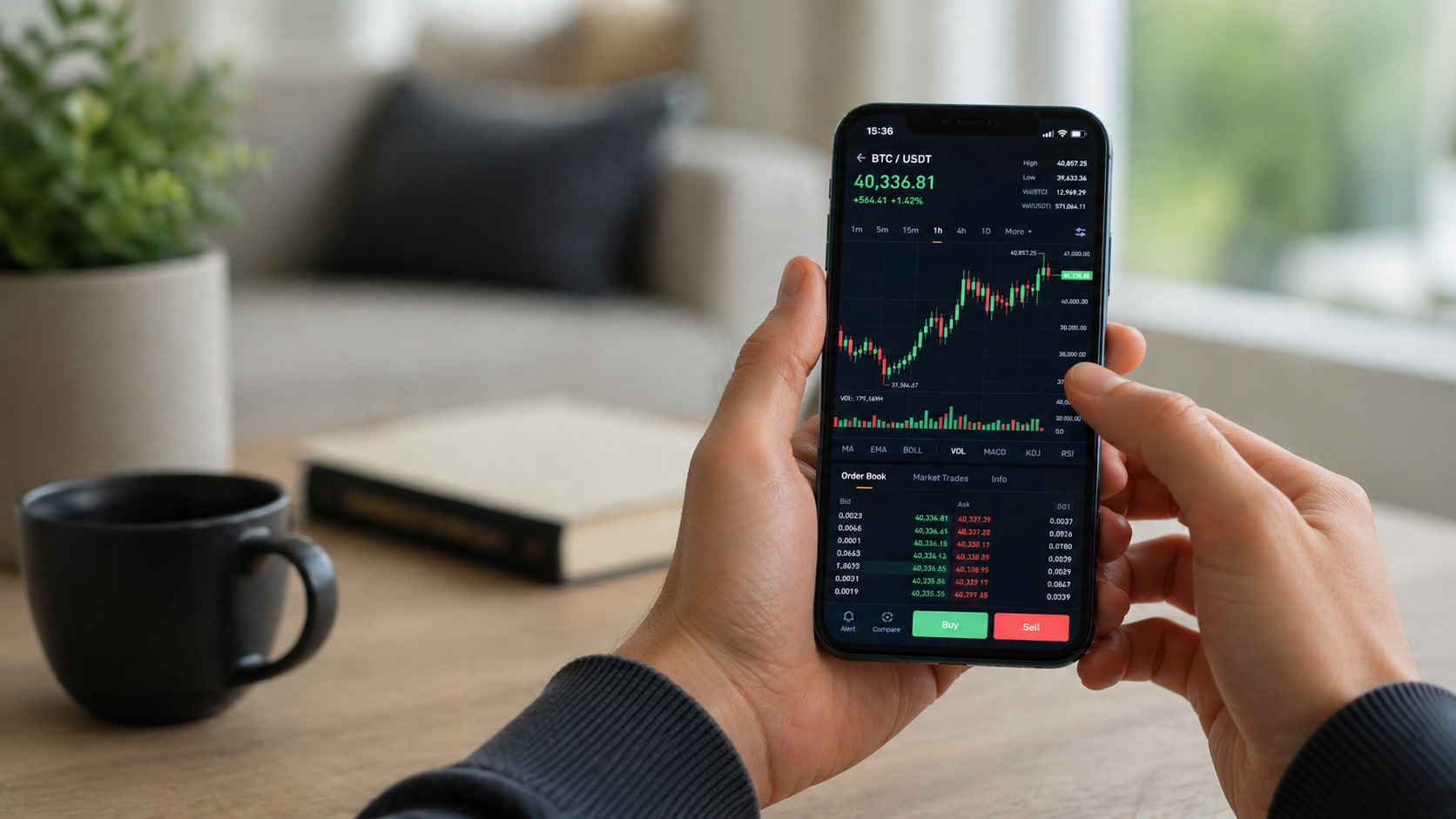 VPS trading móvil