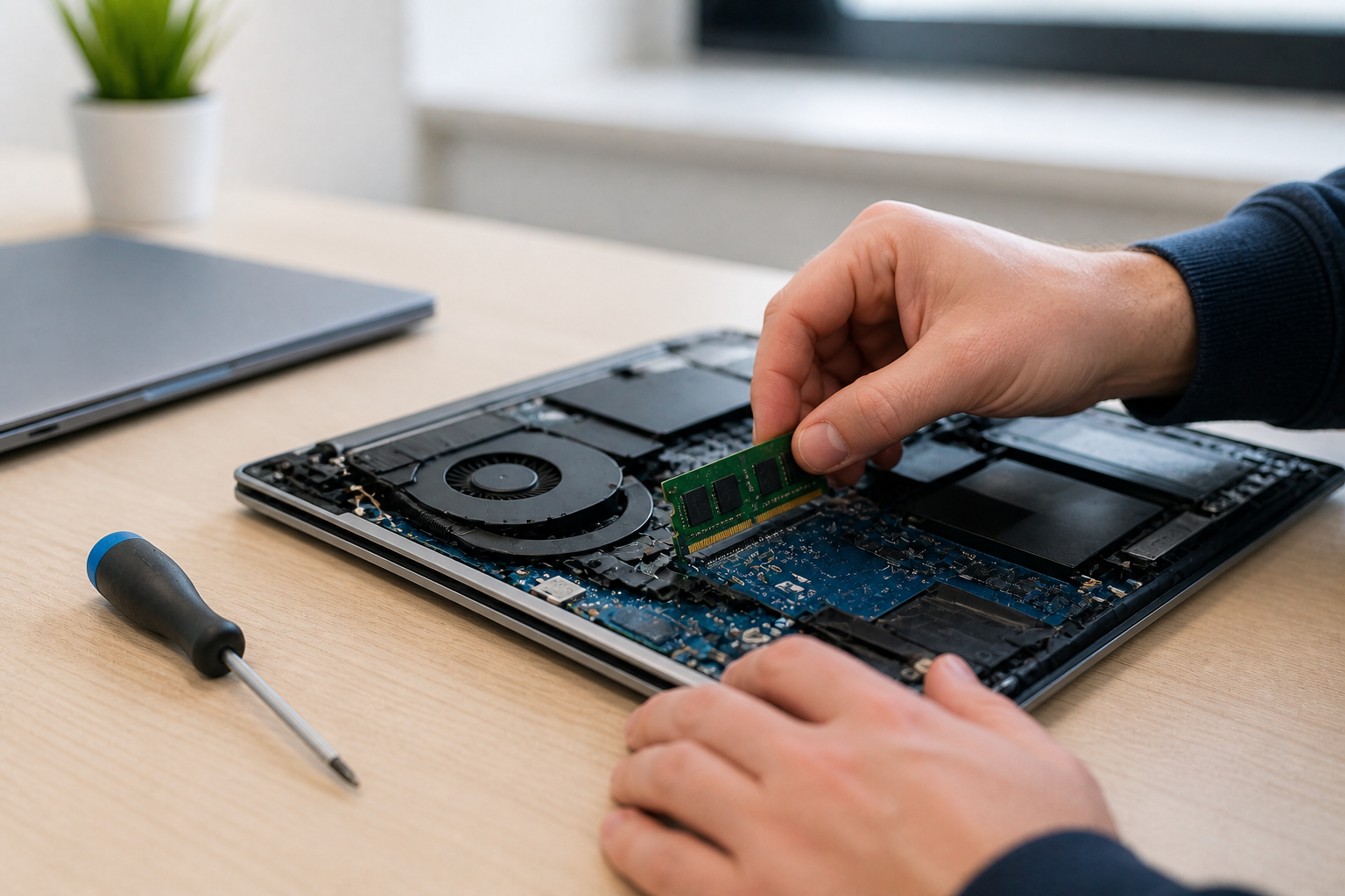 Reparaciones de hardware en ordenadores