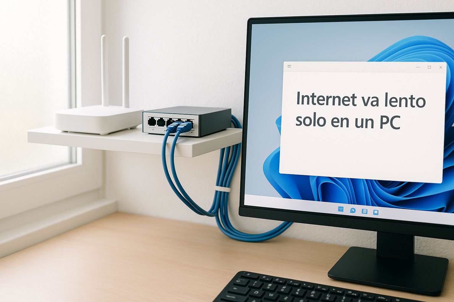 Internet va lento solo en un PC (imagen 1)