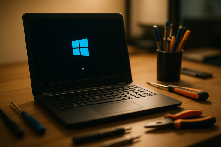 Windows se queda en el logo y no arranca