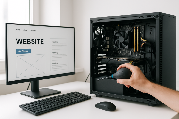 web para pyme: estructura mínima que convierte y no da problemas