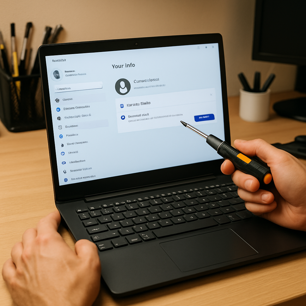perfil de usuario de Windows que no sincroniza OneDrive correctamente: cuándo reparar Windows y cuándo reinstalar (image