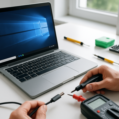portátil con carga USB-C que pierde la carga de forma intermitente: cómo prevenir que la avería vuelva