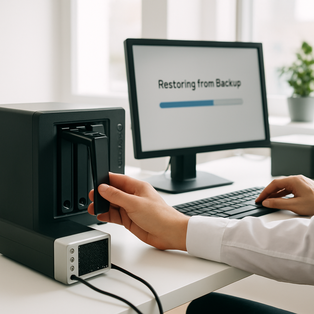 copias cloud de una pyme que no protege bien frente a ransomware: cómo probar una restauración sin parar la empresa (ima